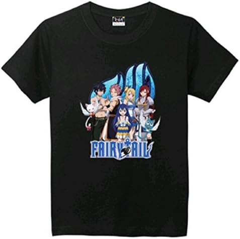 Fairy Tail Tee T-shirt (XL (US L), Black)