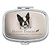 Boston Terrier Dog Breed Rectangle Pill Case Trinket Gift Box