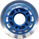 80mm 78A BLUE INLINE Indoor WHEELS Rec/Fitness/Hockey