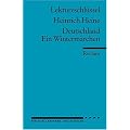 Heinrich Heine: Deutschland. Ein Winterm�rchen. Lekt�reschl�ssel