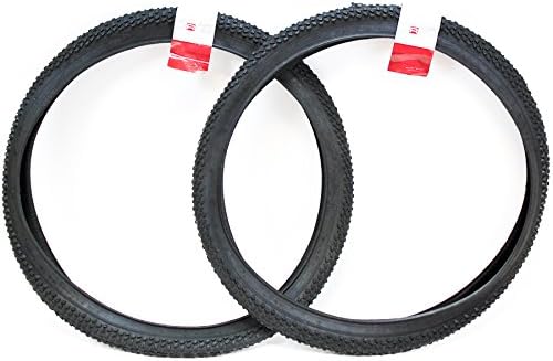 PAIR KRYT INNOVA MTB Off Road Bike Tires 26 x 2.0 Steel Bead 29 - 65 PSI