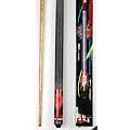 BCE 2 Piece (145cm) Ash Flashing Snooker / Pool Cue - Plus Free Case