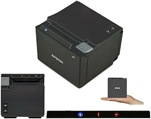 Epson TM-m30 3" Thermal Receipt Printer - Auto-cutter, Bluetooth, ENERGY STAR, COLOR: BLACK