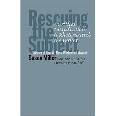 Susan Miller, Rescuing the Subject Susan Miller, Rescuing the Subject