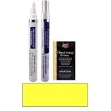 1 2 Oz. Bright (Tahitian) Yellow Paint Pen Kit for 1981 Oldsmobile All Models (51... by PaintScratch Automotive Touch Up Paint