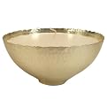 Hammered Wax Filled Votive - Brush Silver Finish