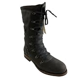 Womens Caterpillar CAT JOA Leather Lace Up Army Boot Ladies Hi Ankle Boots UK 6
