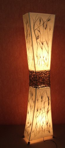 Leuchte Rattan, Schattenspiel, Maße 150×33x17 cm