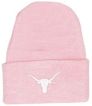 Texas Longhorn Infant Newborn Beanie (Pink)