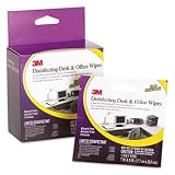 3M Disinfecting Desk & Office Cleaning Wipes, 10-Pack (CL554)