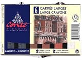 Review conte  / Conte Carres Large -White HB - 6 Pack Crayons