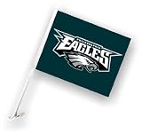 NFL Philadelphia Eagles Car Flag with Wall Brackett