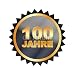 Wallmonkeys Peel and Stick Wall Decals - Button - Jubiläum, Garantie, Jahreszahl 100 - Removable Graphic