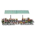 Busch 1072 - Marktstand Blumen