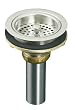 KOHLER K-8801-VS Duostrainer Sink Strainer, Vibrant Stainless