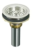 KOHLER K-8801-VS Duostrainer Sink Strainer, Vibrant Stainless