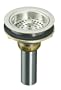 KOHLER K-8801-VS Duostrainer Sink Strainer, Vibrant Stainless