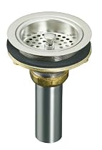 KOHLER K-8801-VS Duostrainer Sink Strainer, Vibrant Stainless
