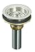 KOHLER K-8801-VS Duostrainer Sink Strainer, Vibrant Stainless