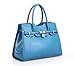 Fineplus Women's New Fashion Genuine Leather Shoulder Strap Tote Bag