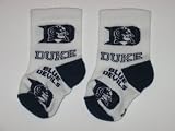 DUKE BLUE DEVILS Team Logo Cotton BABY BOOTIES