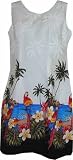 Misses Paradise Island Short Tank Hawaiian Sun Dress