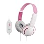 JVC HA-KD10-P Tiny Headphones for Kids - Pink