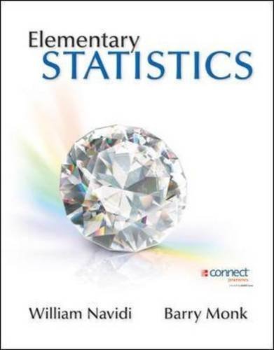 Elementary Statisitcs by William Navidi (2012-02-01)