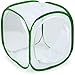 RESTCLOUD Insect and Butterfly Habitat Cage Terrarium Pop-up 12 x 12 x 12 Inches (White)