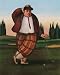 Golf Putt by T.C. Chiu. Size 11.00 inches width by 11.52 inches height. High Quality Art Poster Print
