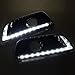 LED Daytime Running Light Fog Lamp DRL Kit For 2012 2013 2014 Chevy Chevrolet Malibu