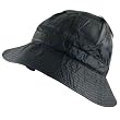 NWT BLACK - RAIN FISHERMAN CRUSHER BUCKET FOLDABLE HAT ** SMALL / MEDIUM