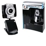 Ex-Pro ProSQ Webcam 100K - Video up to 320 x 240 with built in microphone Web Camera Cam - 100% compatible for Yahoo, MSN Chat, AOL, Skype etc...
