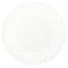 Brooklace LA906-2M 6" Round White Bond Lace Doily (Case of 2,000)