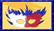 American Mardi Gras Mask in Patriotic Red, White and Blue - Fun for Mardi Gras