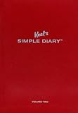 Keel Simple Diary II Dark Red