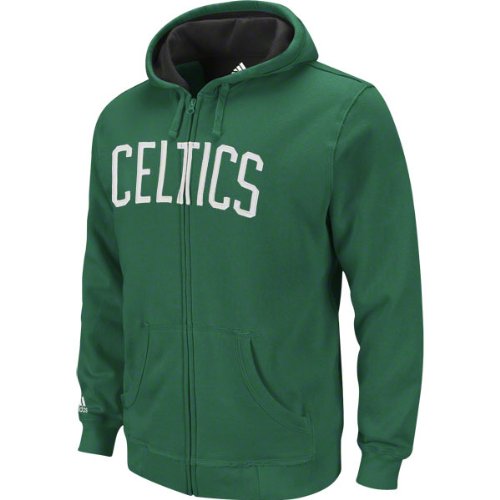Boston Celtics Youth Full-Zip Hooded Sweatshirt