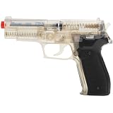 Licensed Sig Sauer P226 Clear Airsoft Gun with Sticky Target