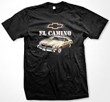 Chevy El Camino SS T-shirt, Mens Chevy El Camino Super Sport, Hot Rod T-shirt