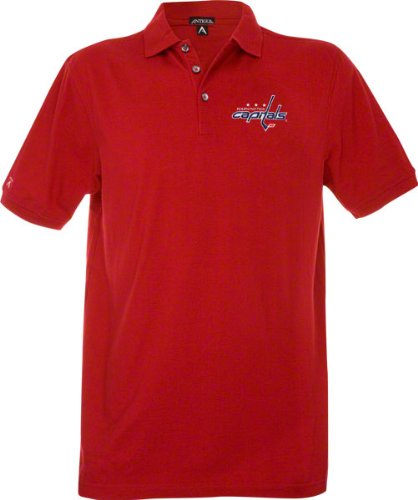 Washington Capitals Exceed Desert Dry Red Polo Shirt