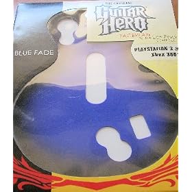 Guitar Hero Faceplate -- Blue Fade (Les Paul Controller)