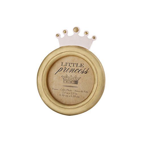 Kate Aspen Little Princess Photo Frame, Gold/Pink