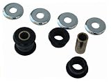 Black Polyurethane Heavy-Duty Handlebar Bushing Dampener Kit for 1973-2012 Harley Models