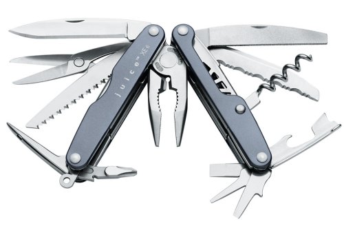 Buy Leatherman Juice Xe6 Multi-Tool Storm Grey online at Discounted New and Used prices. Delivered to your door with Off-The-Bookshelf.