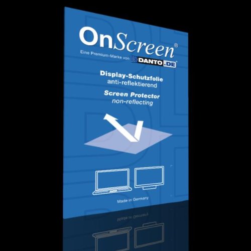 OnScreen display screen protector for GARMIN eTrex Legend Hcx, Non Reflecting version with microfibre cleaning cloth