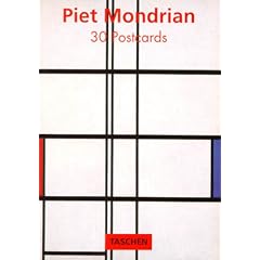 Mondrian Postcard Book