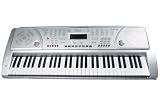 Barcelona KB-6170 Standard Size 61 Keys Electronic Keyboard - Silver