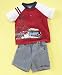 Check out Thomas & Friends Baby Boy Raglan Tee and Striped Denim Short Set