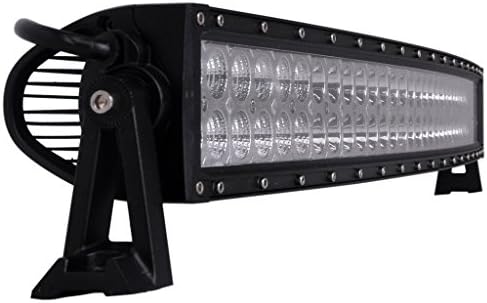 Tiauto 180W 32 Inch Curved Waterproof LED Working Light Bar SUV Off road Boat Headlight Flood Driving Fog Work Light For Jeep Grand Cherokee Kit ATV Tow Truck