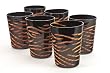 Black And Orange Cup Set